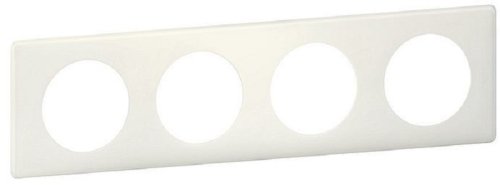 Рамка универсальная Legrand Celiane 4-м. белая перкаль фото Рамка универсальная Legrand Celiane 4-м. белая перкаль картинка